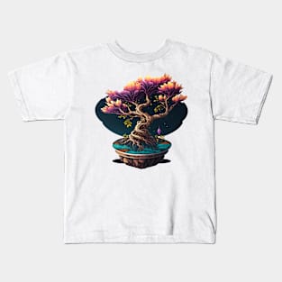 Surreal Tulip Bonsai Kids T-Shirt